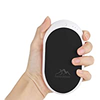 Awroutdoor Calentador de Mano Recargable-7800mAh -5200mAh Calentadores de Manos Bolsillo USB-Banco de Energía Power Bank…
